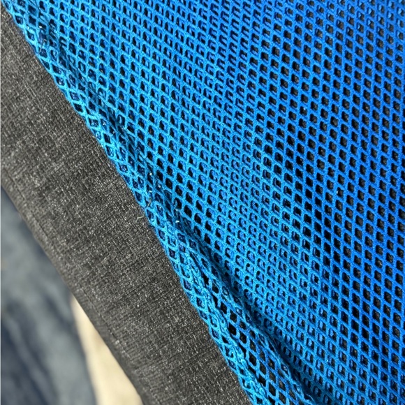 Patbo blue netted cover up ombré pants small - Picture 3 of 7